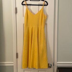 Lulu’s Yellow Midi Dress